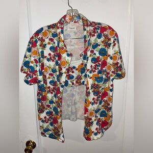 Sincerely Jules x Bandier Floral Terry Ensemble M